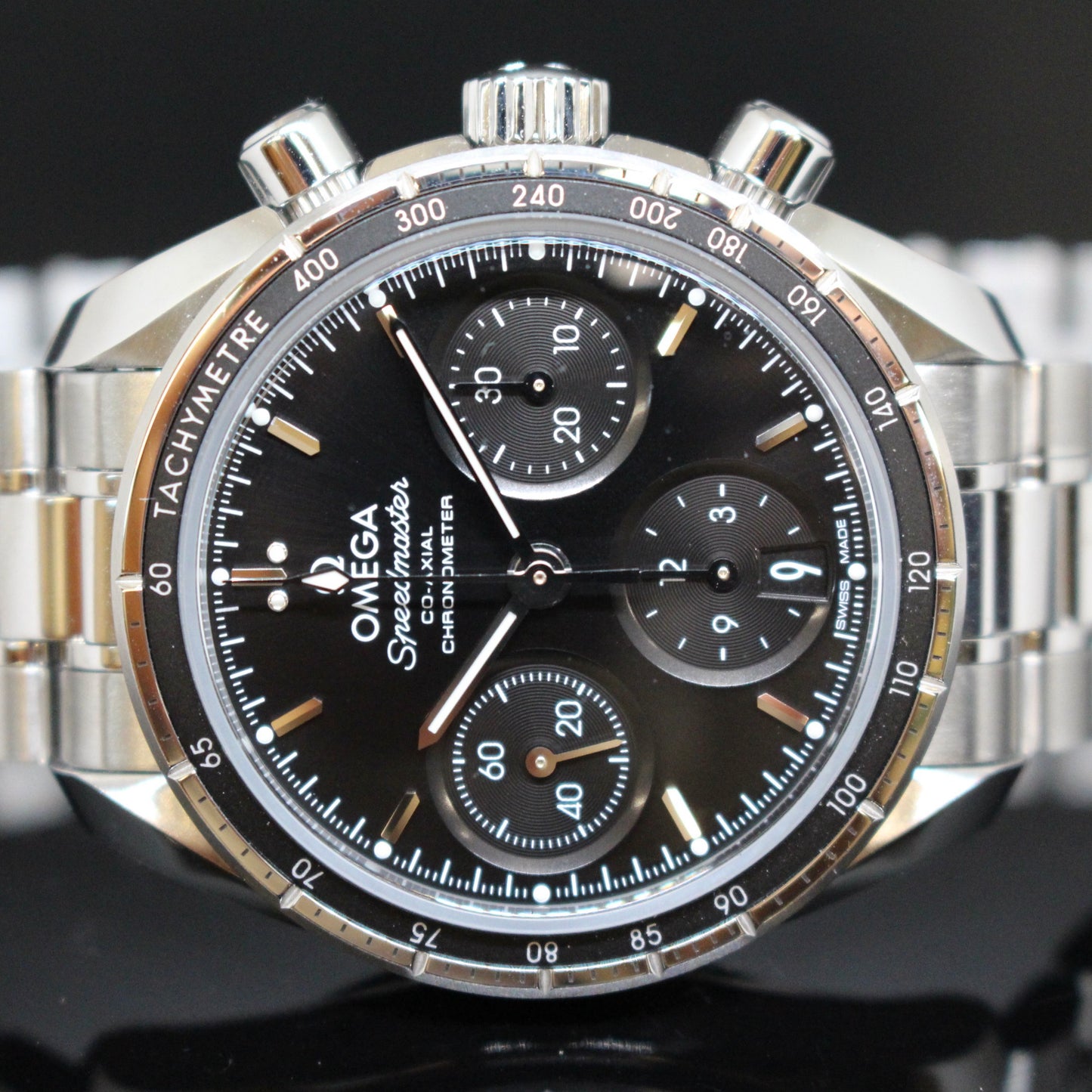 Omega Speedmaster 38 Co‑Axial Chronometer Chronograph 38 mm