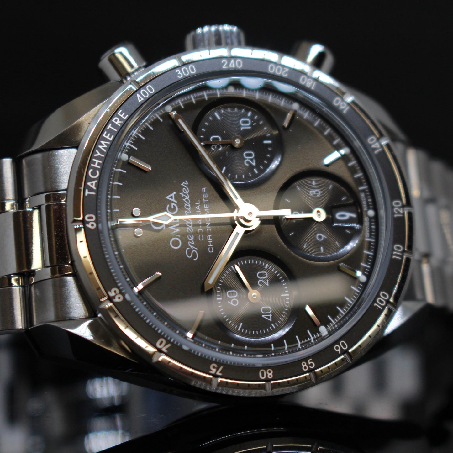 Omega Speedmaster 38 Co‑Axial Chronometer Chronograph 38 mm
