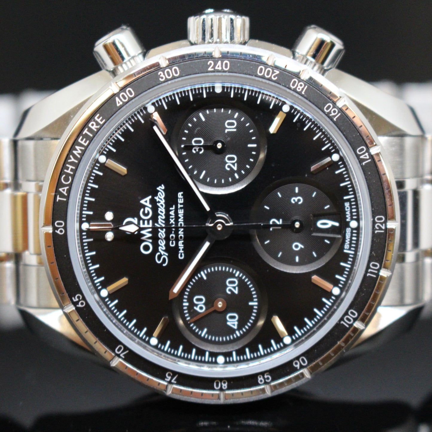 Omega Speedmaster 38 Co‑Axial Chronometer Chronograph 38 mm