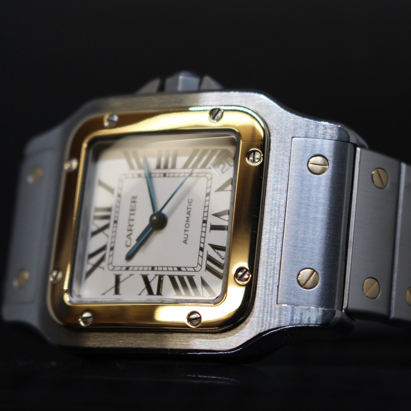 Cartier Santos ref.2823 acciaio oro