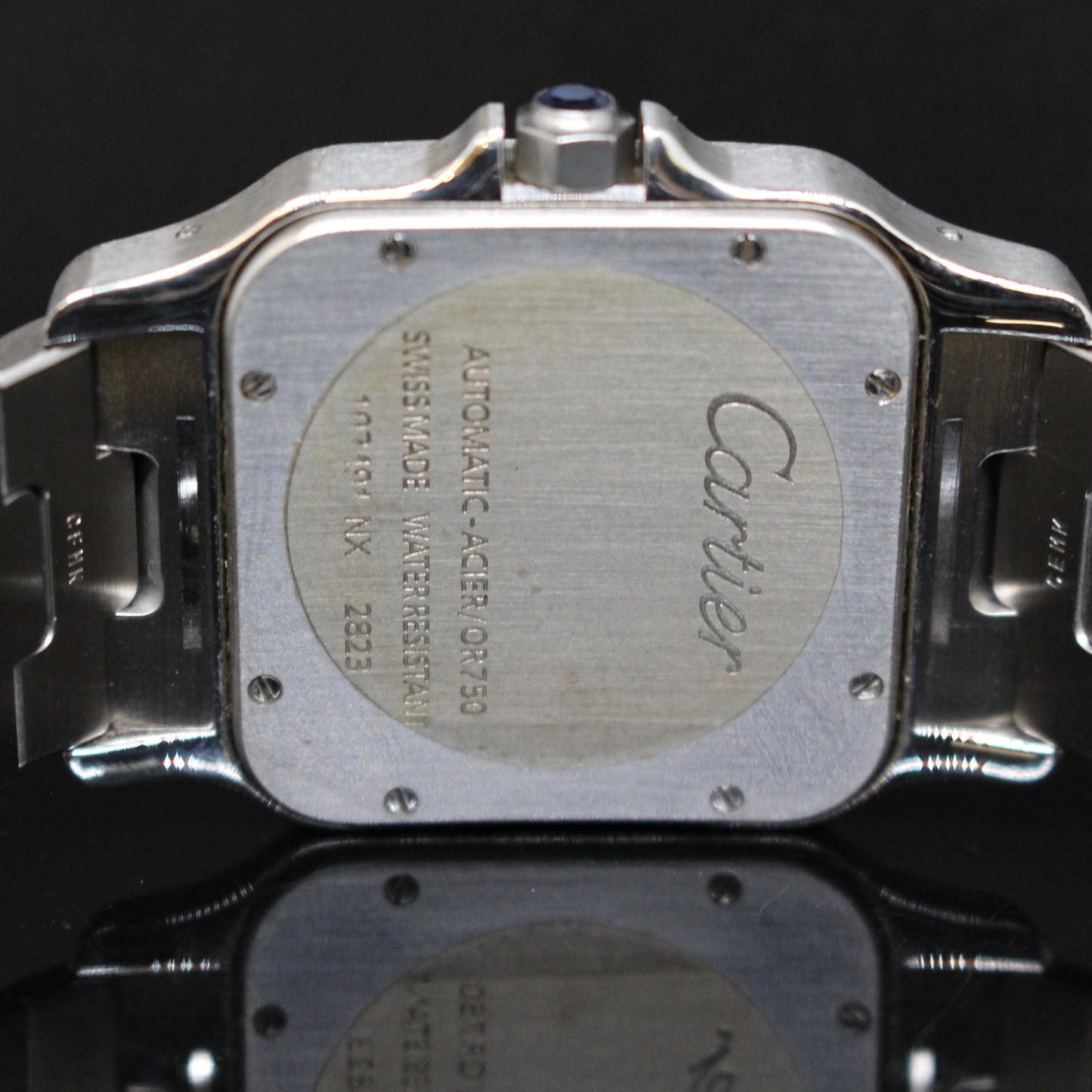 Cartier Santos ref.2823 acciaio oro