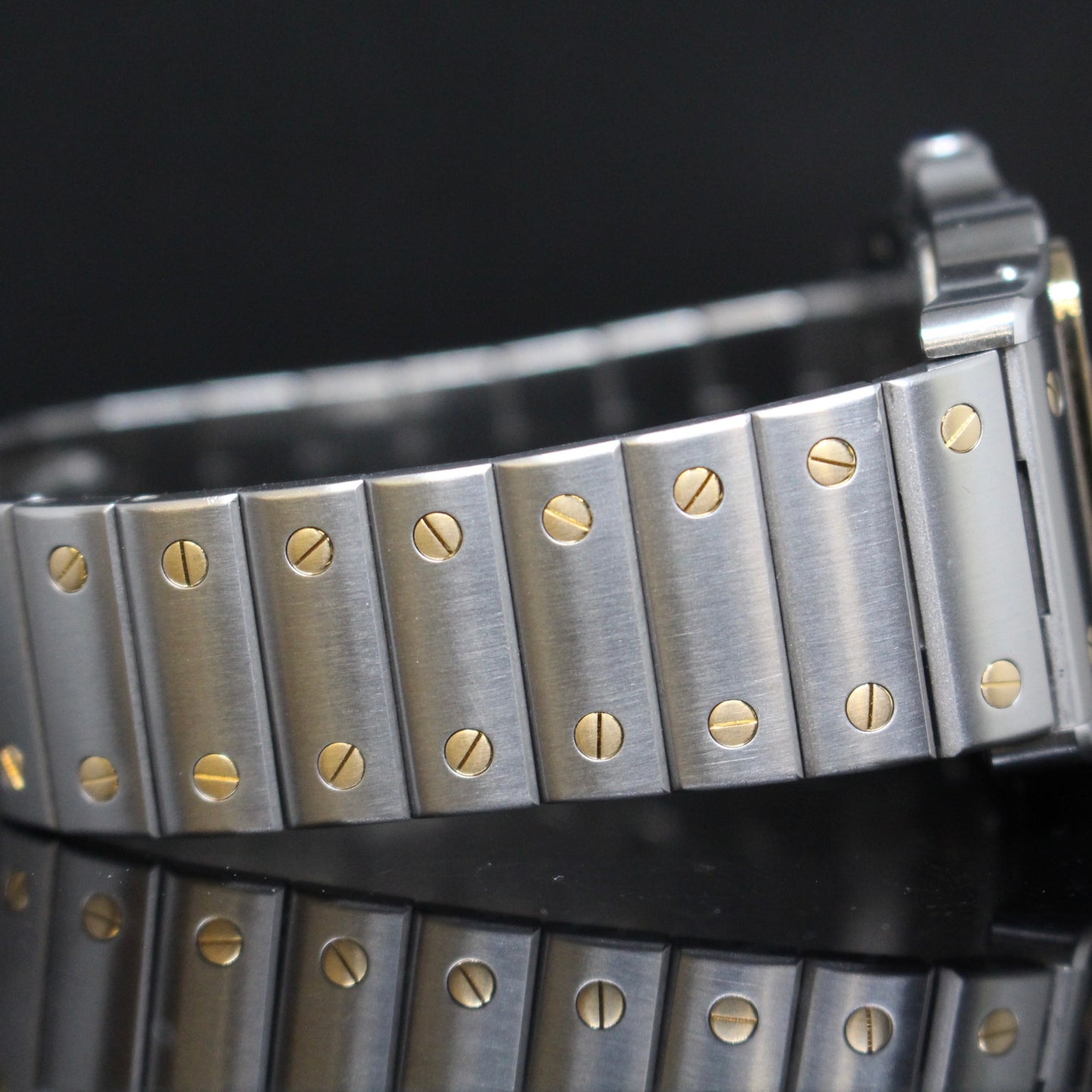 Cartier Santos ref.2823 acciaio oro