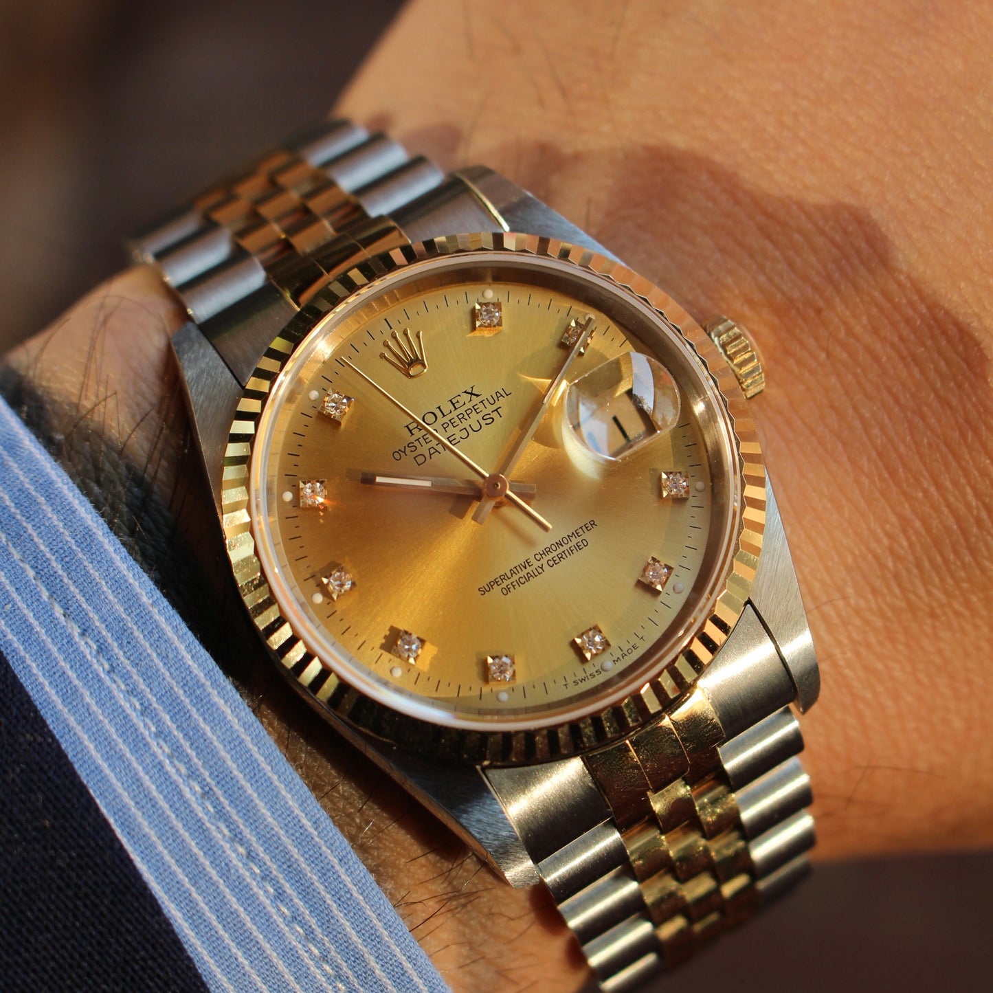 Rolex Datejust ref.16233 Acciaio Oro