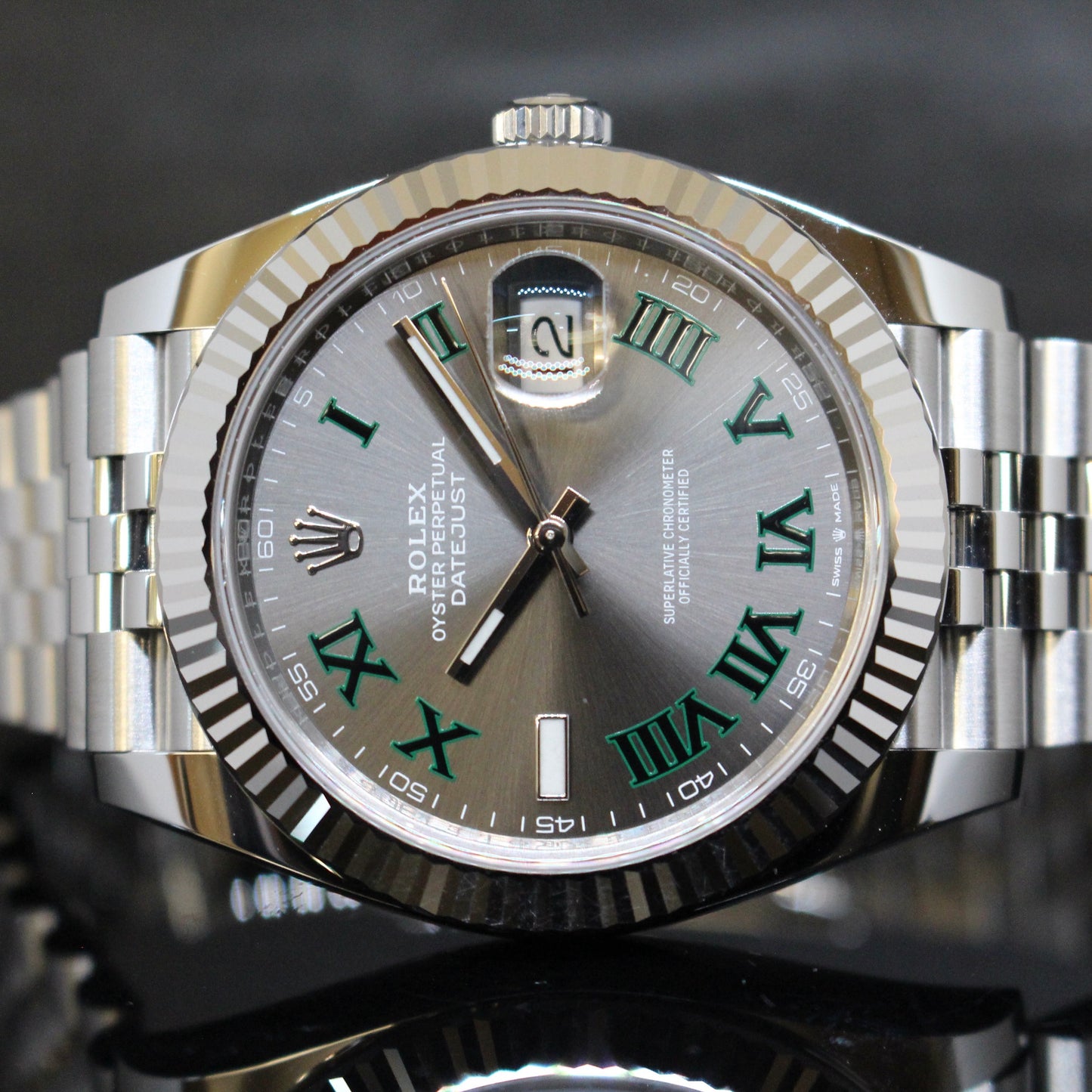 Rolex Date Just ref.126334 Wimbledon