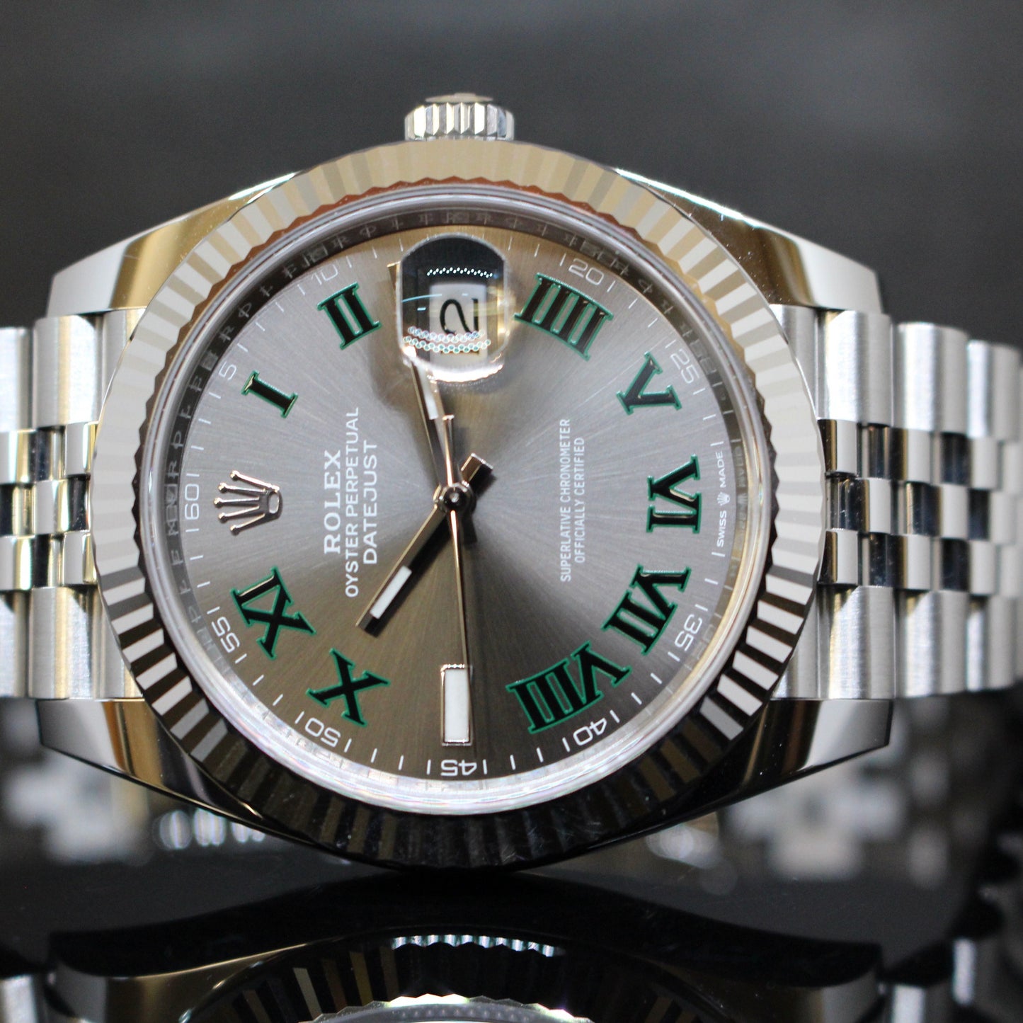 Rolex Date Just ref.126334 Wimbledon