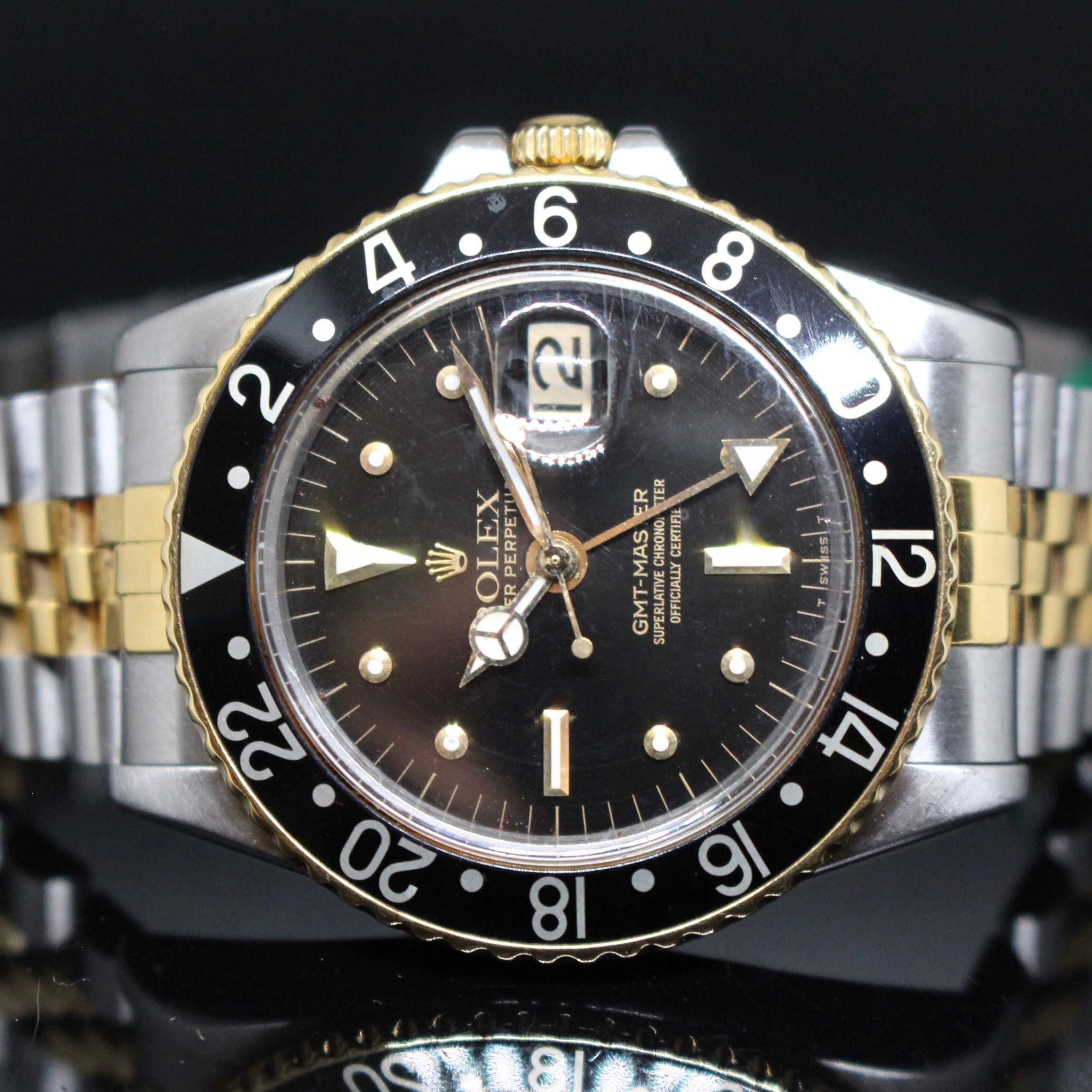 Rolex gmt master ref. 1675 3 acciaio oro Cenciarini Gioielleria