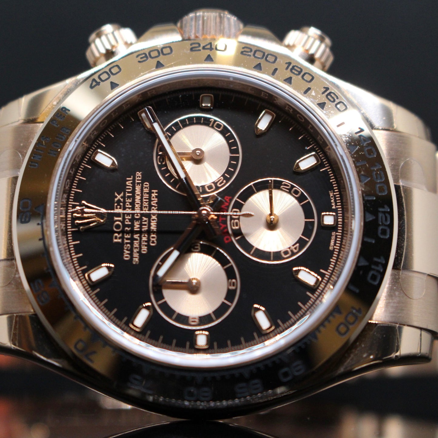 Rolex Daytona cosmograph ref. 116505 oro rosa APH