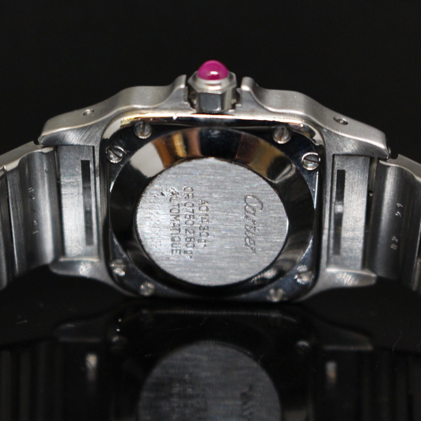 Cartier Santos Galbèe acciaio oro spider dial