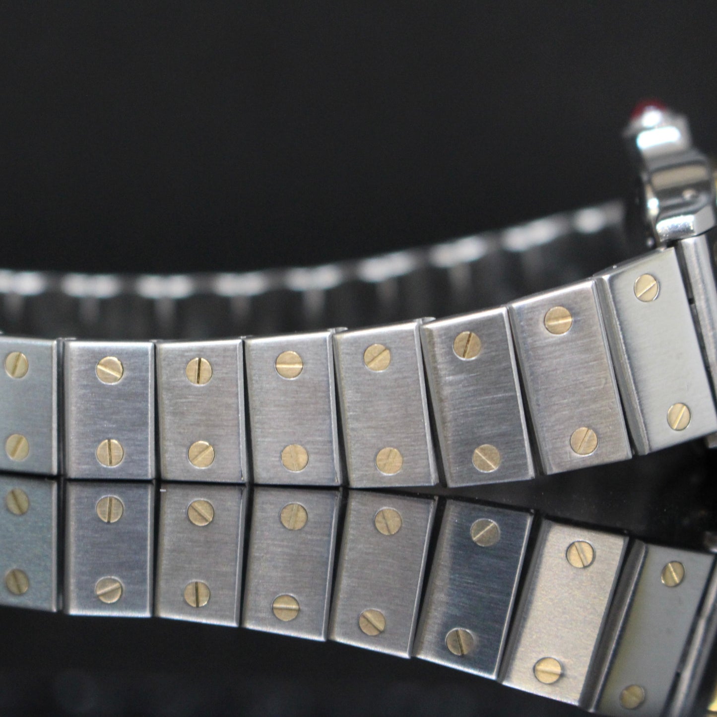 Cartier Santos Galbèe acciaio oro spider dial