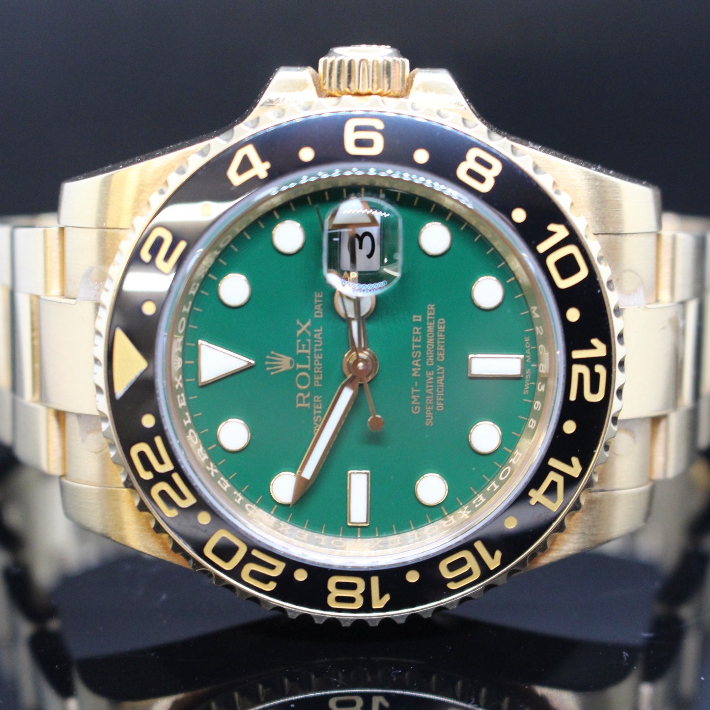 Rolex Gmt Master IIref.116718 oro giallo