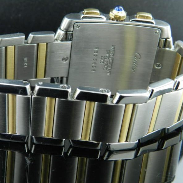 Cartier Tank francaise chronoreflex ref.51004Q4