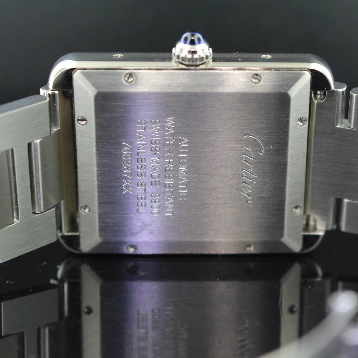 Cartier tank solo extra large ref.W5200028 acciaio