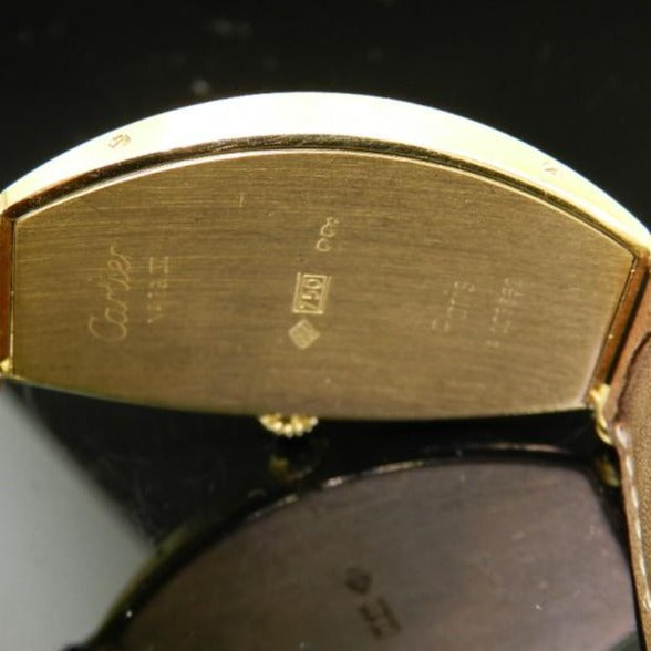 cartier Tonneau oro giallo