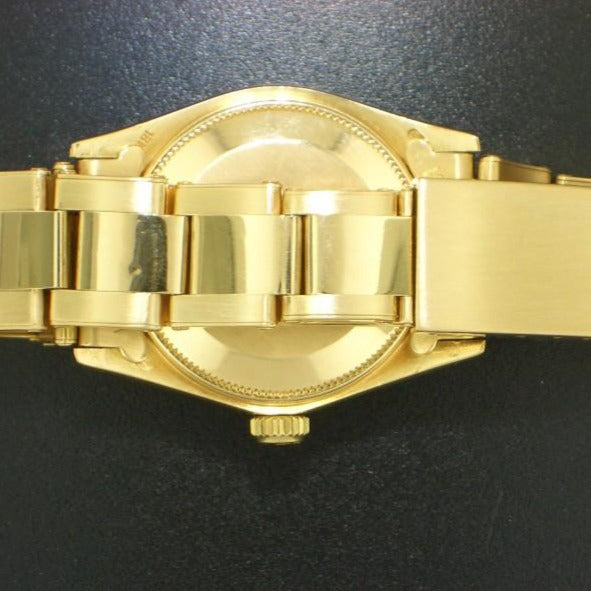 rolex date just 6827 oro giallo