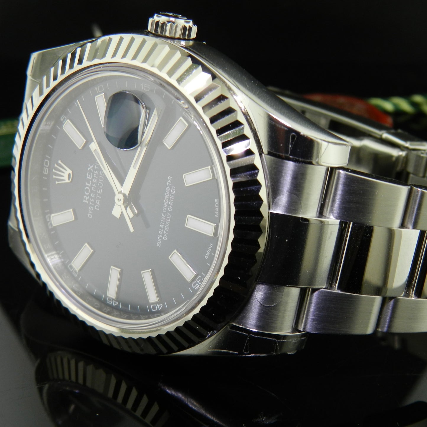 Rolex date just II ref. 116334 acciaio