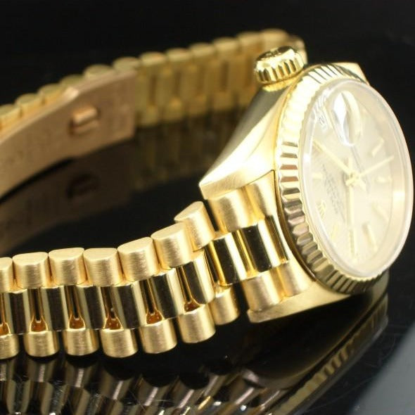Rolex date just lady ref.69178 oro giallo
