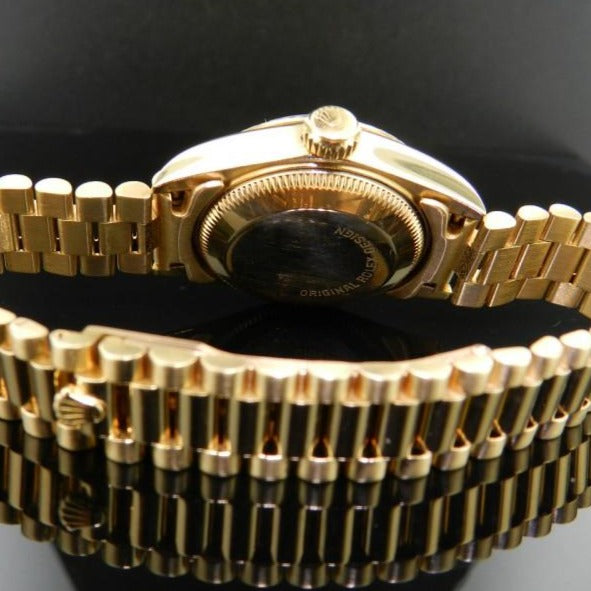 Rolex date Just ref. 69178 Lady oro giallo