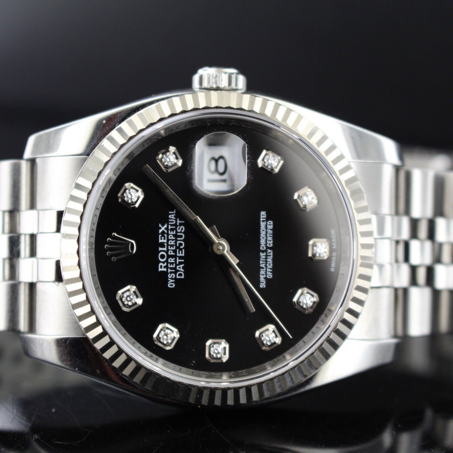 Rolex Date Just ref. 116234 acciaio