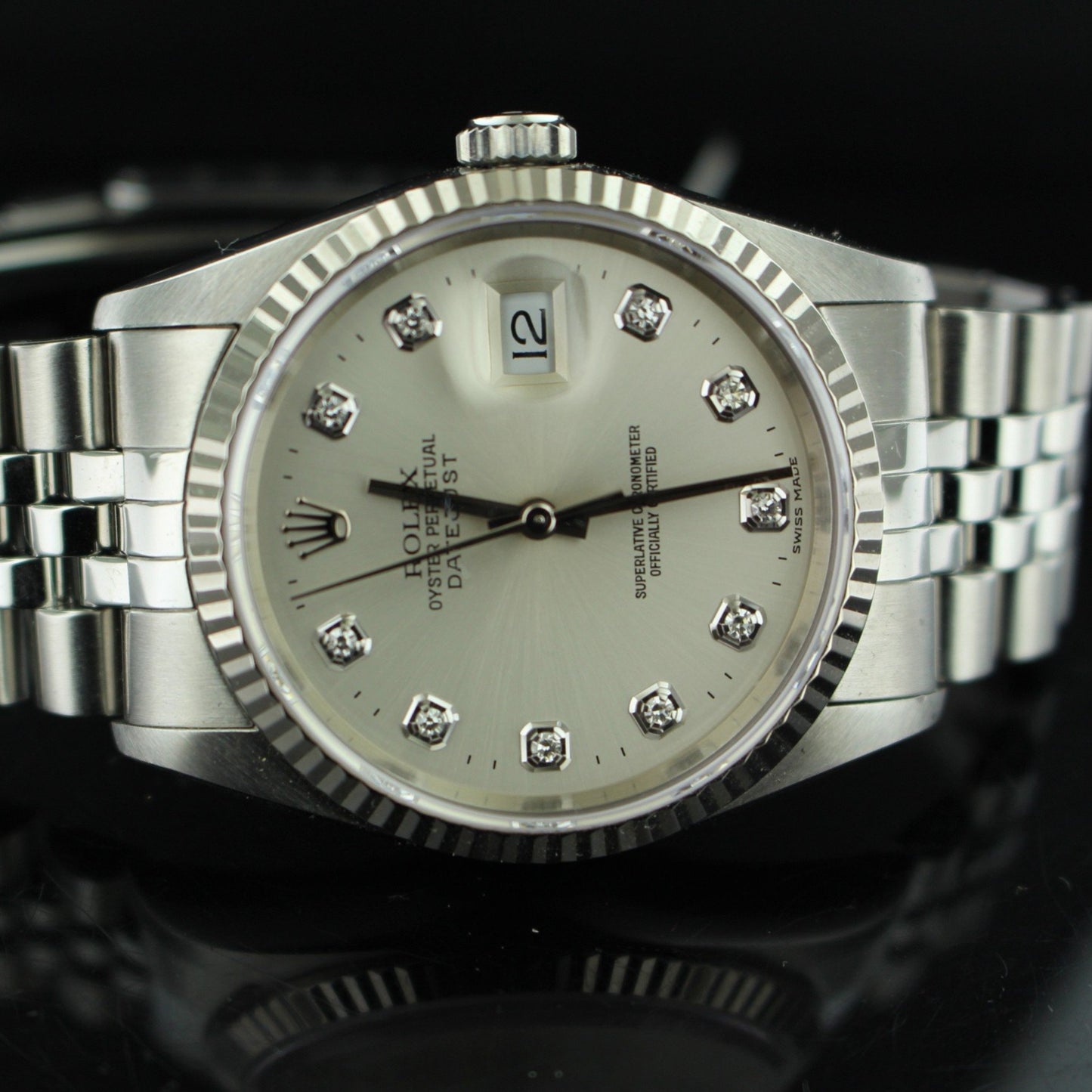 Rolex Date Just ref.16234 acciaio