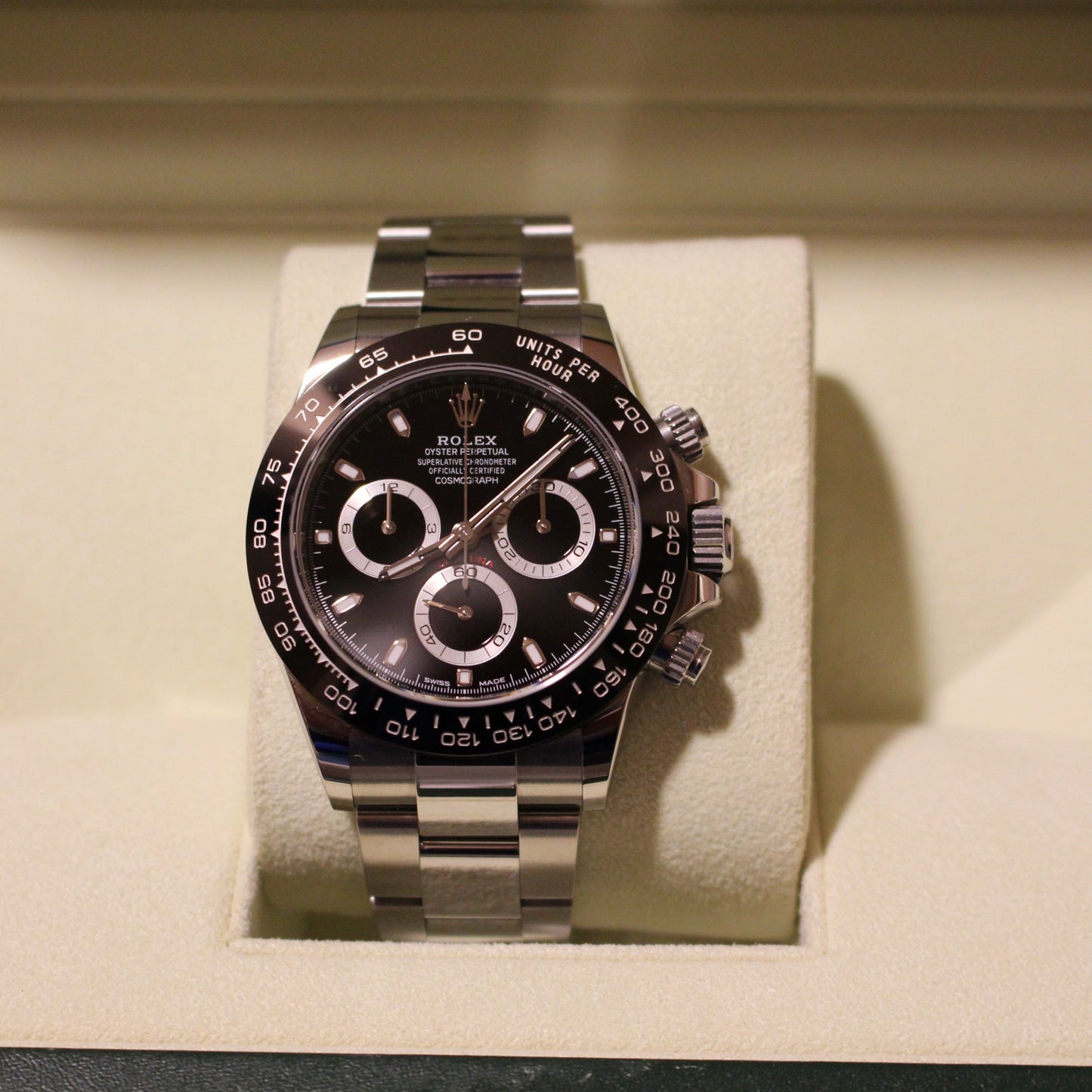 Rolex Daytona ref. 116500 ghiera ceramica