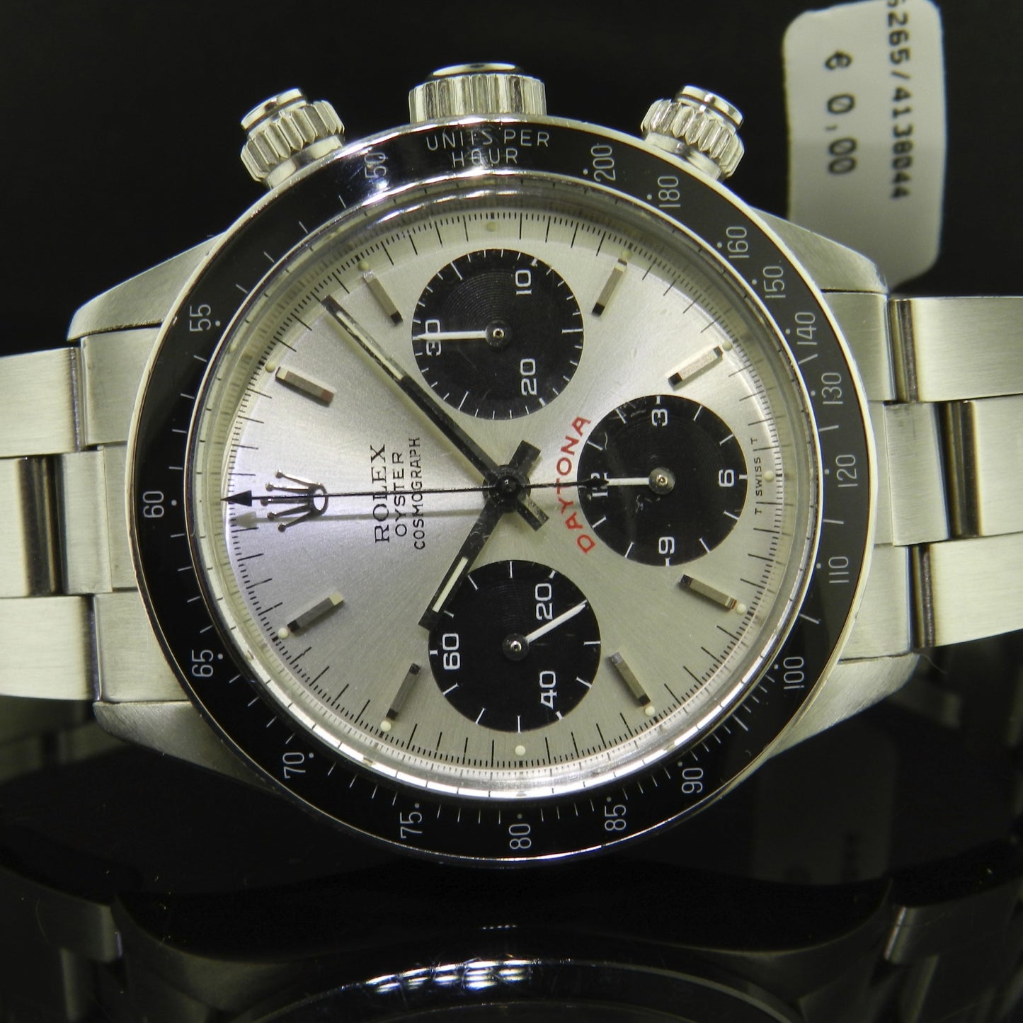 Rolex Daytona cosmograph ref. 6265 ghiera tachimetrica nera
