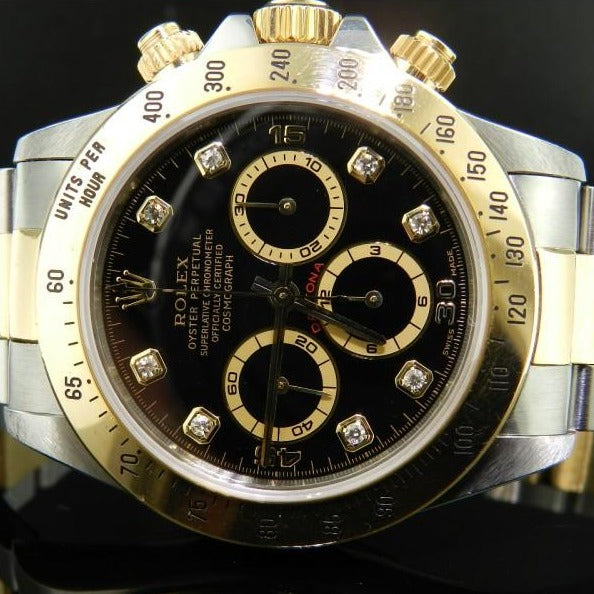 Rolex Daytona cosmograph ref. 16523 acciaio oro Cenciarini Gioielleria