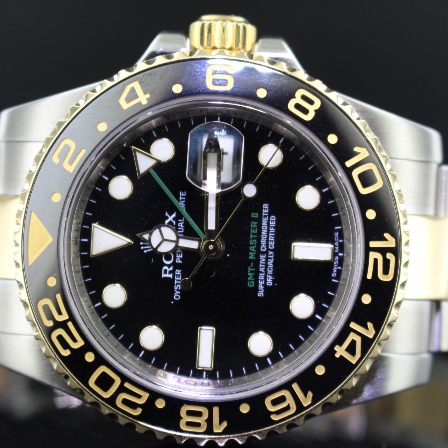 Rolex Gmt Master II ref. 116713 acciaio oro