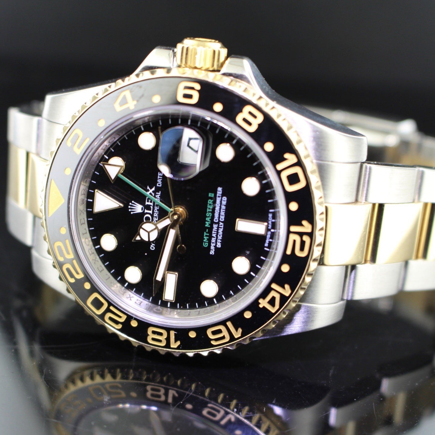 Rolex Gmt Master II ref. 116713 acciaio oro