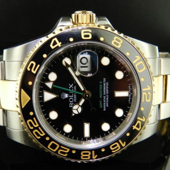 Rolex Gmt Master II ref. 116713LN acciaio/oro