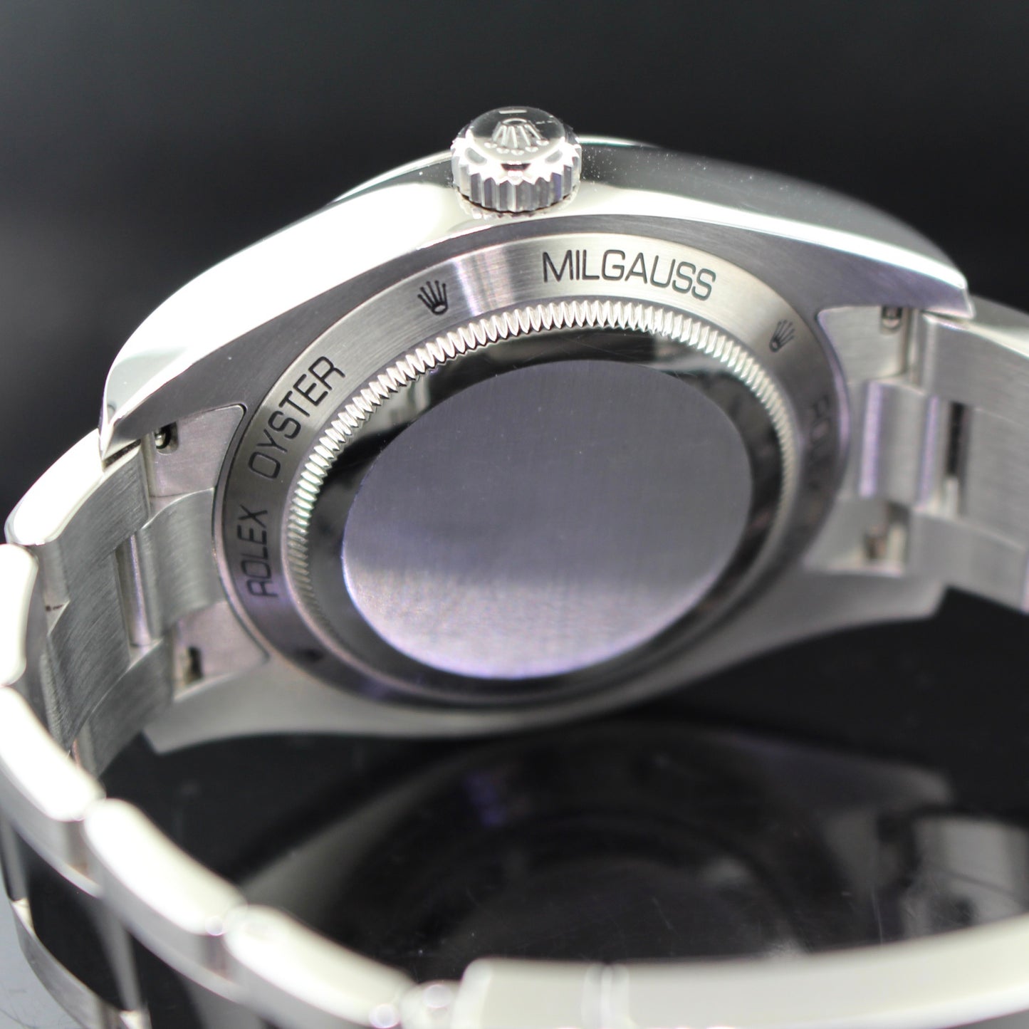 Rolex Milgauss ref.116400GV vetro verde