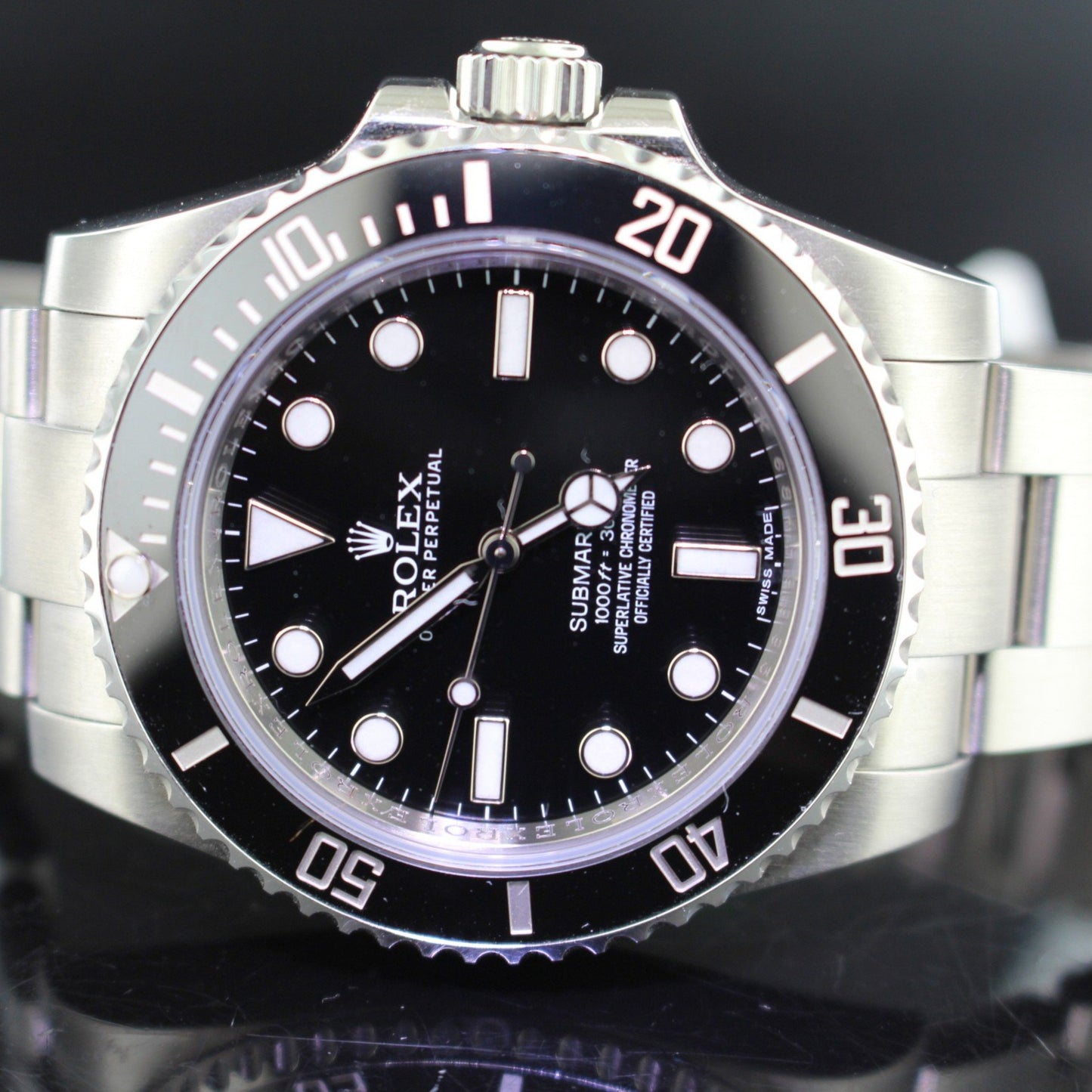 Rolex Submariner ref. 114060 acciaio