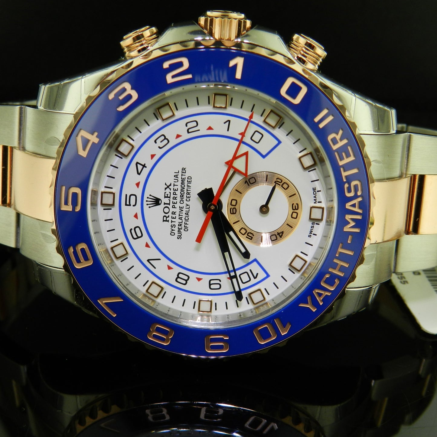 Rolex Yacht-Master II ref. 116681 acc-oro rosa