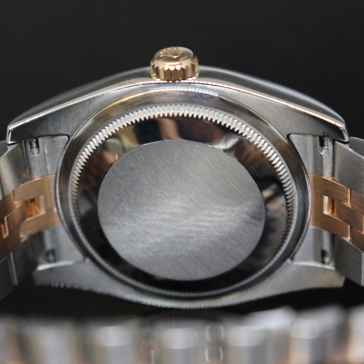 Rolex Date Just ref.116231 acciaio oro rosa