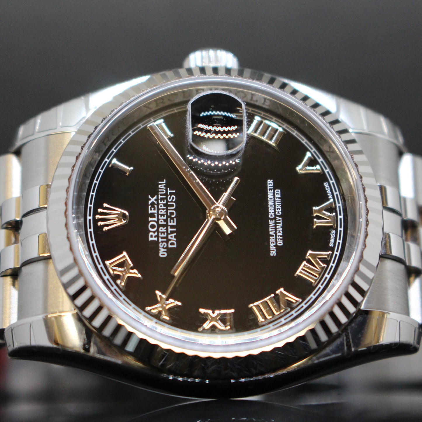 Rolex Datejust ref.116234 acciaio full stickers NOS