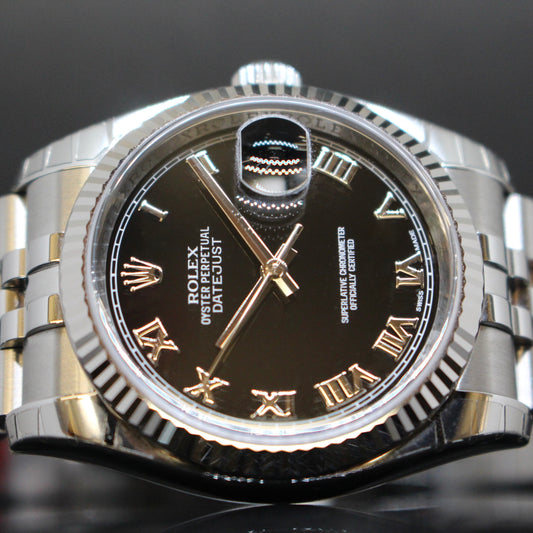 Rolex Datejust ref.116234 acciaio full stickers NOS