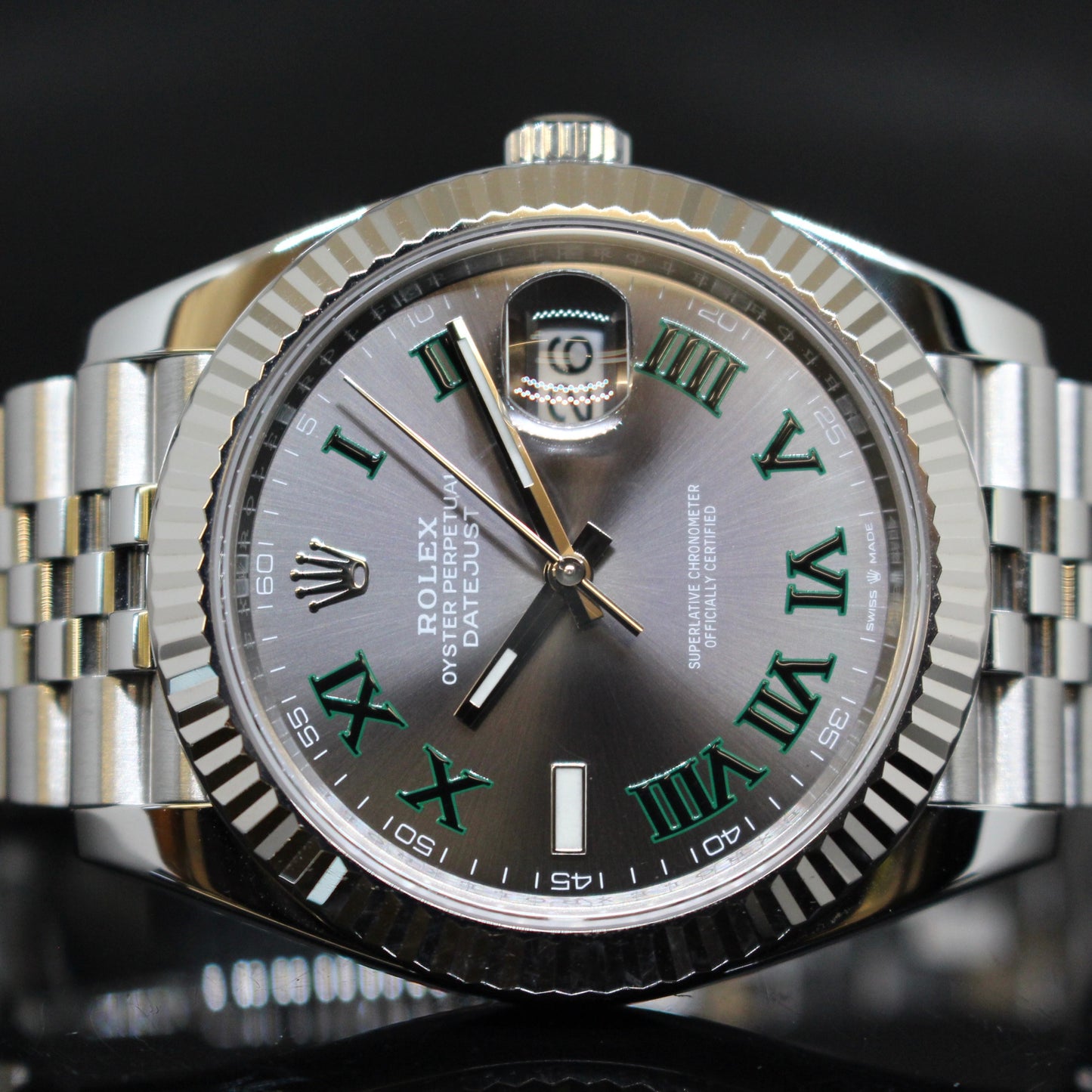 Rolex Date Just ref.126334 Wimbledon