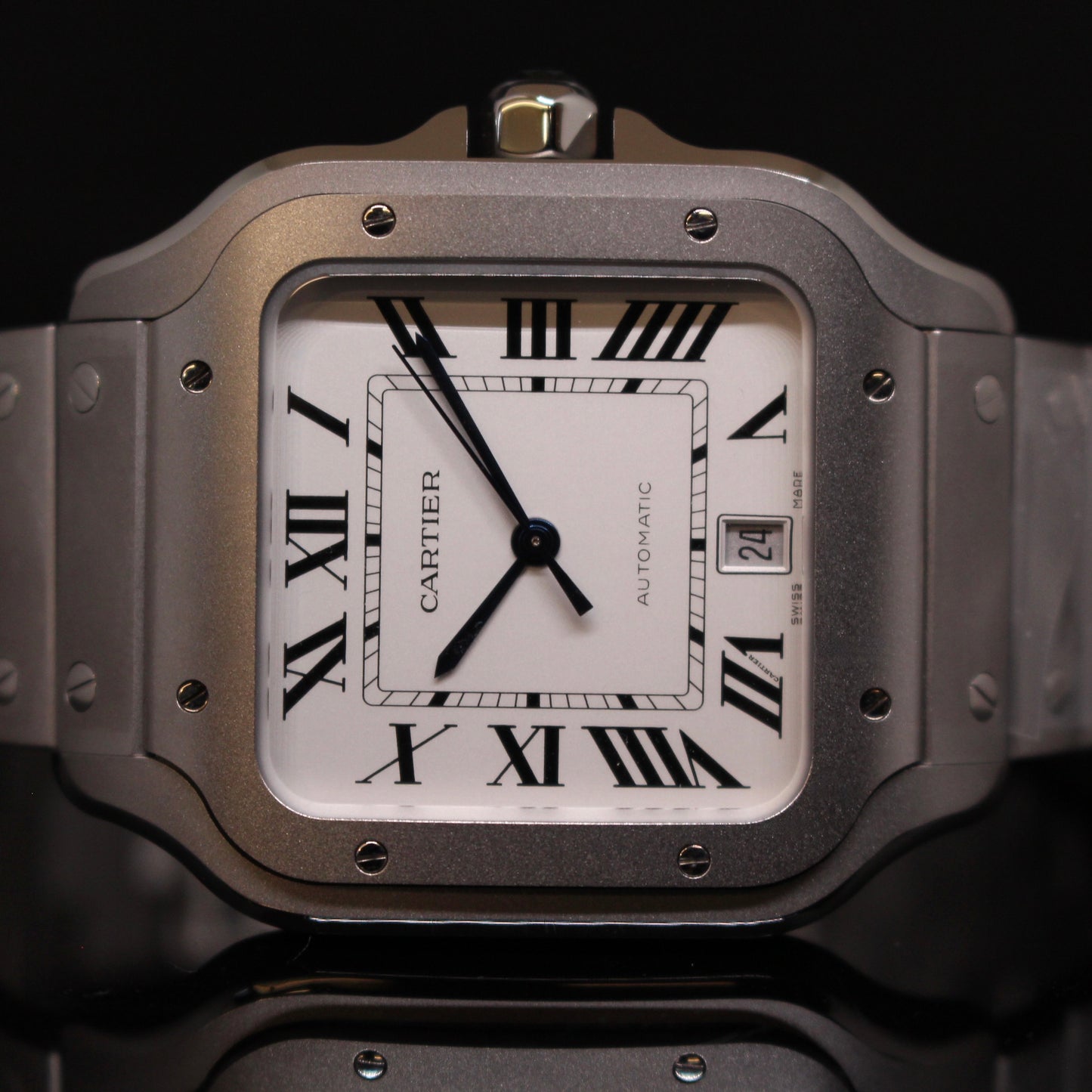 Cartier Santos ref. WSSA0089 Titanio