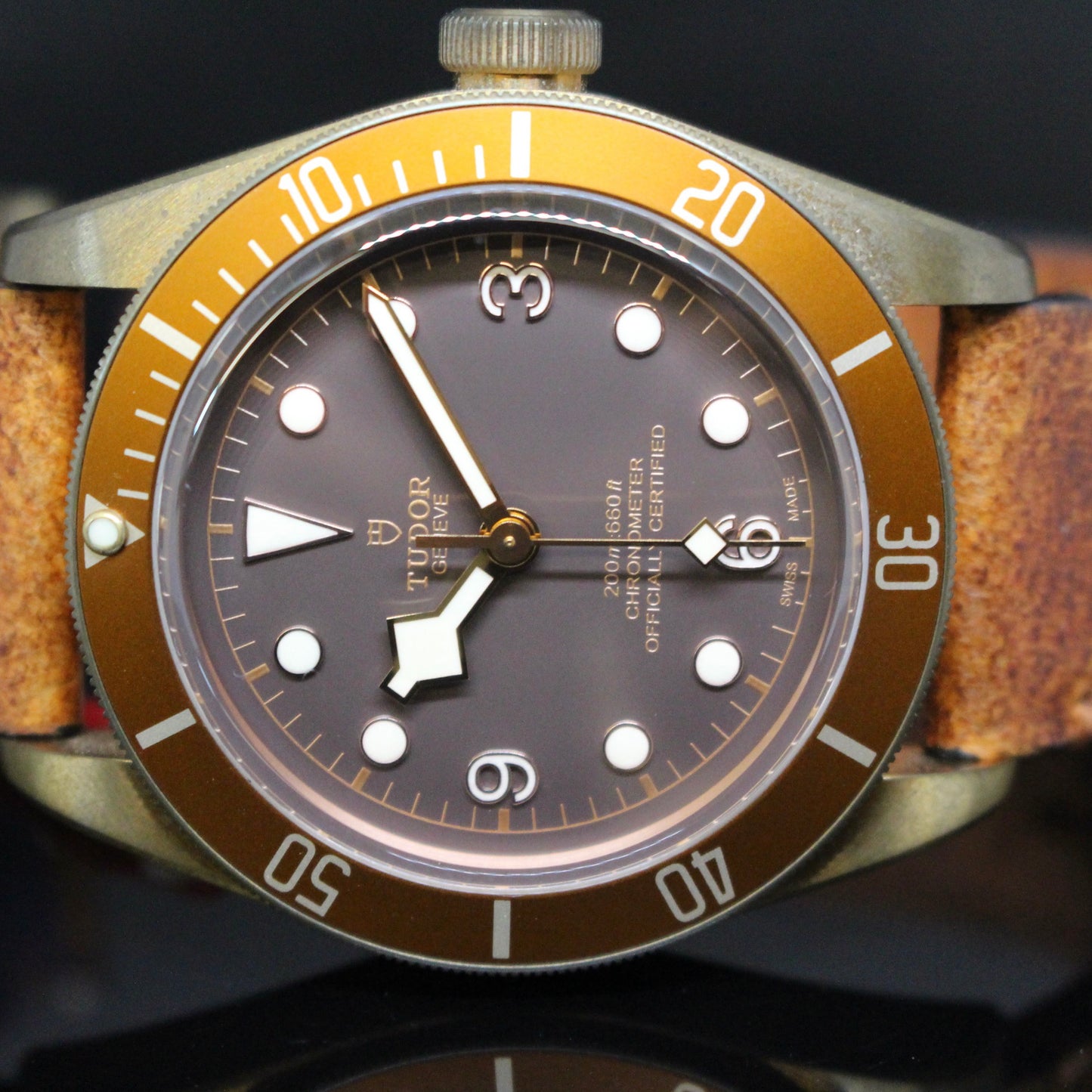 Tudor Heritage black Bay Bronze ref.79250BM