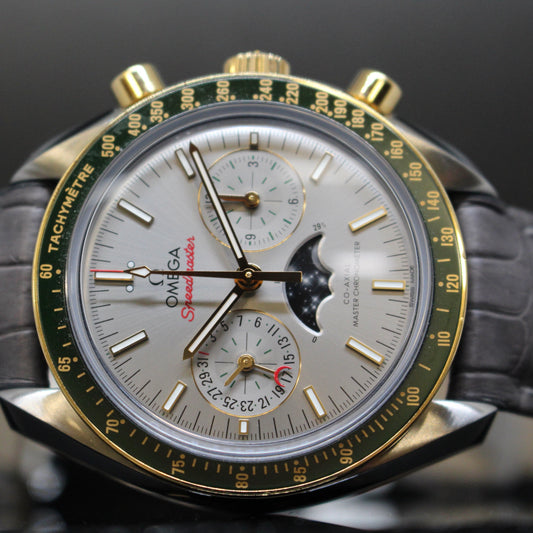 Omega Speedmaster FASE LUNARE CO‑AXIAL MASTER CHRONOMETER CRONOGRAFO FASI LUNARI