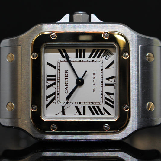 Cartier Santos ref.2823 acciaio oro