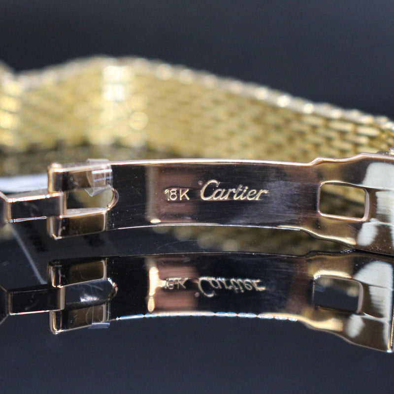 Cartier Quartz 18 KT Roman