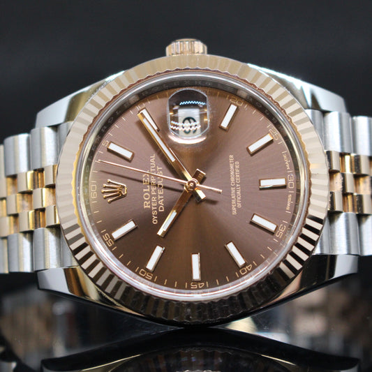 Rolex Datejust ref.126331 accio oro rosa