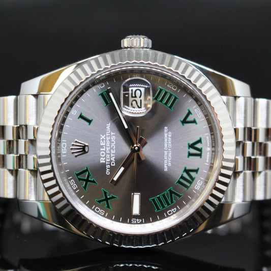 Rolex Date Just ref.126334 Wimbledon