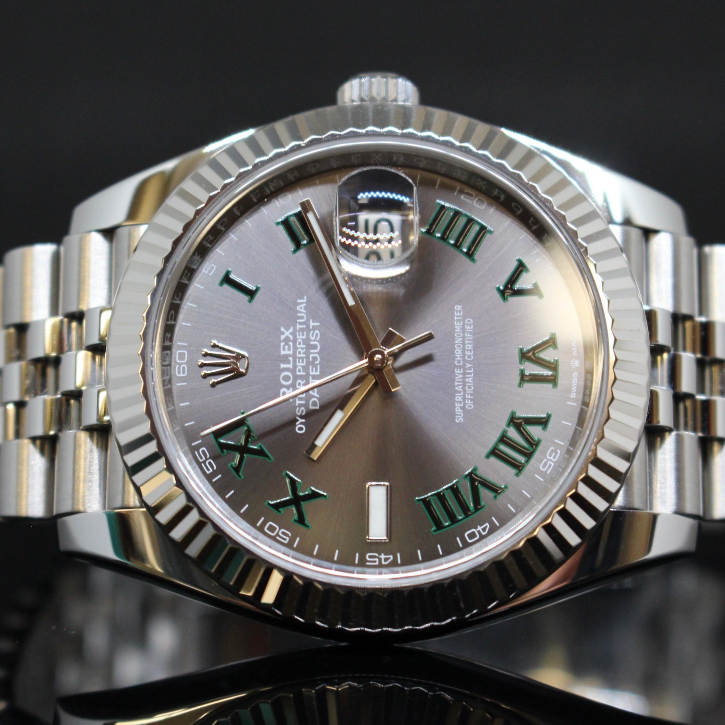 Rolex Date Just ref.126334 Wimbledon