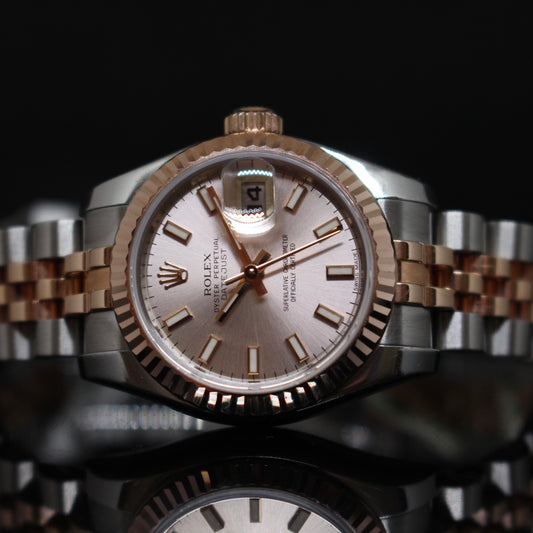 Rolex Date Just ref.179171 Acciaio Oro Rosa