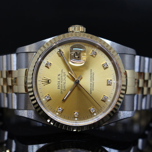 Rolex Datejust ref.16233 Acciaio Oro