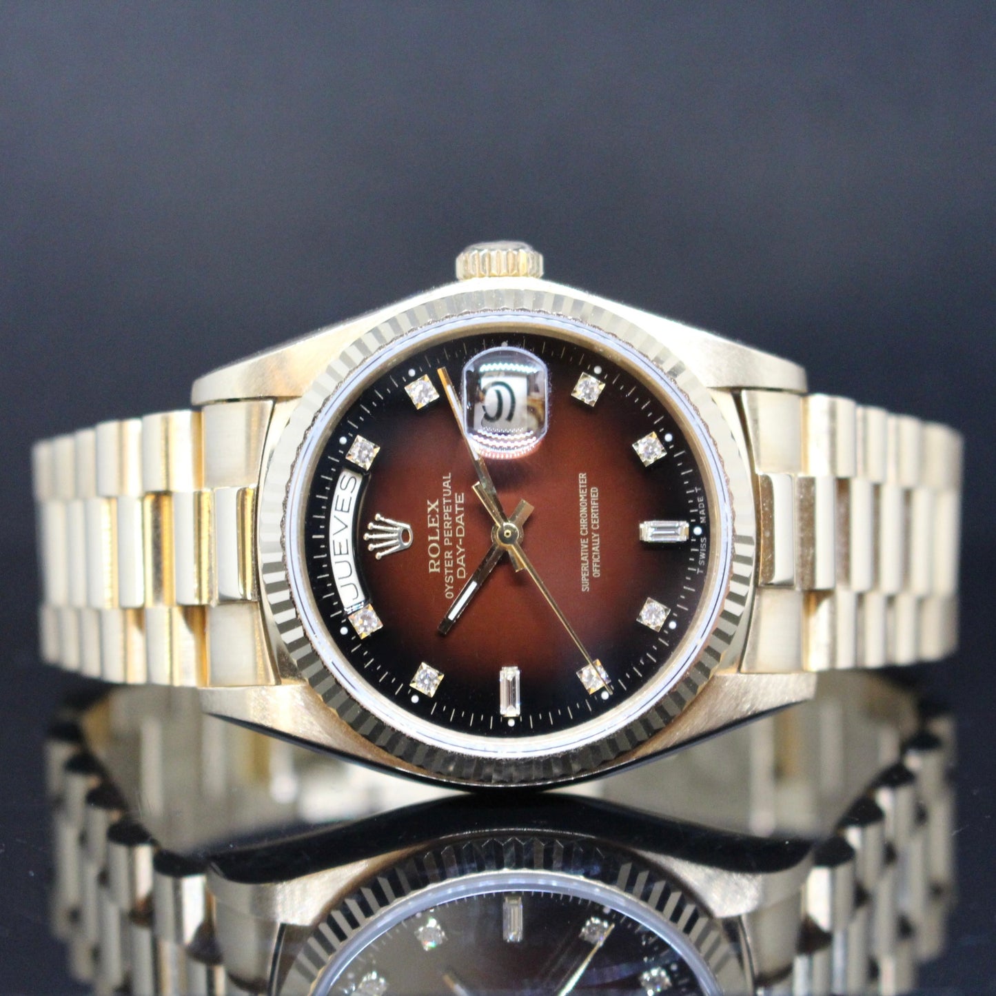 Rolex Day-Date ref.18038 oro giallo