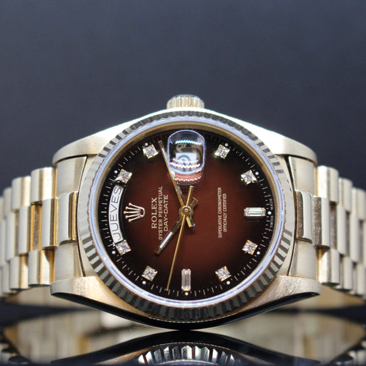 Rolex Day-Date ref.18038 oro giallo