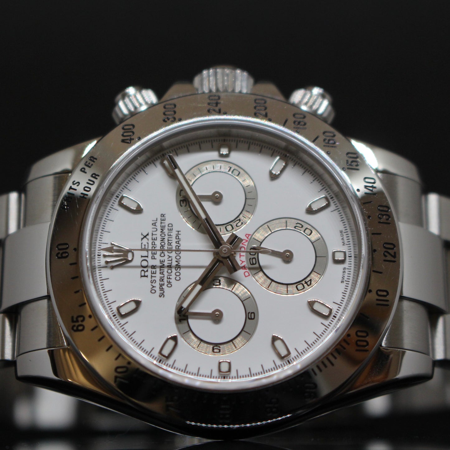 Rolex daytona ref.116520 acciaio