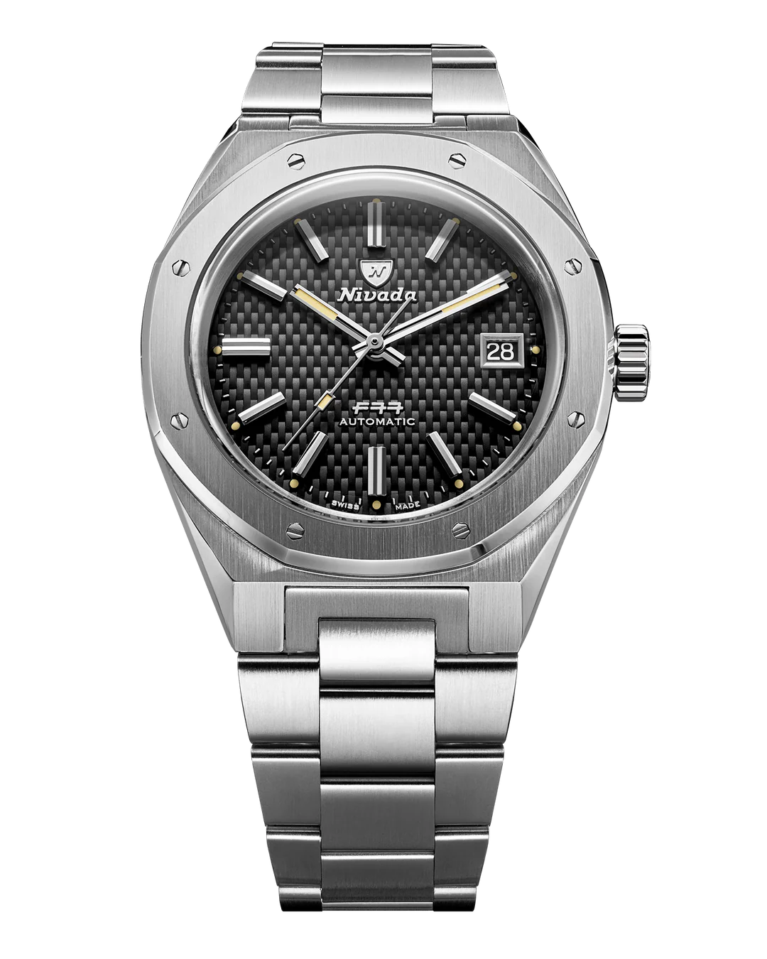 Nivada Grenchen F77 ref.69041A77A With Date
